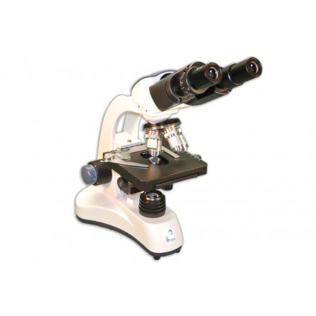 MT-14 LED Binocular Entry-Level Achromat 4X, 10X, 40X, 100X Compound Rechargeable Microscope
