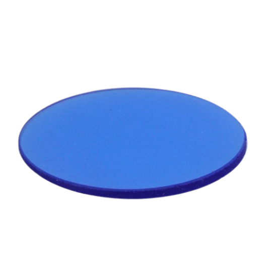 MA856/10 LB100 Blue Frosted Filter 44mm Diameter Unmounted