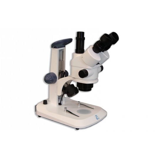 EM-33 LED Trinocular Entry-Level 0.7X-4.5X Incident and Transmitted Zoom Stereo Microscope
