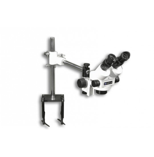 EMZ-10 + MA502 + F + S-4500 (WHITE) (7X - 45X) Stand Configuration System, Working Distance: 110mm (4.3")