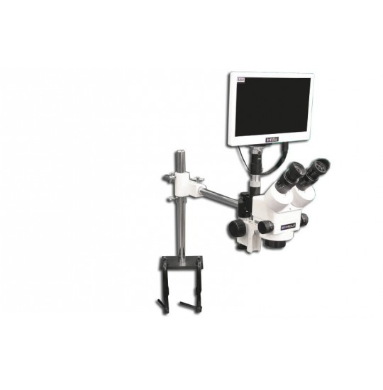 EMZ-13TR + MA502 + F + S-4500 + MA151/35/03 + HD1000-LITE-M (WHITE) (10X - 70X) Stand Configuration System, W.D. 90mm (3.54")