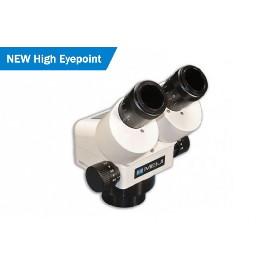 EMZ-5HD -High Eyepoint with Detent (0.7x - 4.5x) Binocular Stereo Zoom Body, W.D. 3.7" (93mm) (Requires MA522 - 10x High Eyepoint Eyepieces)