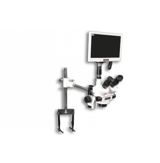 EMZ-5TR + MA502 + F + S-4500 + MA151/35/03 + HD1500MET-M (WHITE) (7X - 45X) Stand Configuration System, W.D. 93mm (3.66")