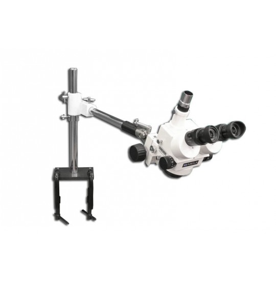EMZ-5TR + MA502 + FS + S-4600 (WHITE) (7X - 45X) Stand Configuration System, Working Distance: 93mm (3.66")