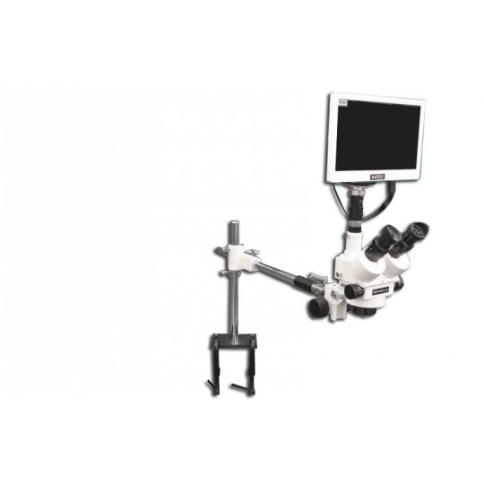 EMZ-5TR + MA502 + FS + S-4600 + MA151/35/03 + HD1000-LITE-M (WHITE) (7X - 45X) Stand Configuration System, W.D. 93mm (3.66")