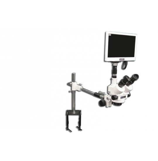 EMZ-5TR + MA502 + FS + S-4600 + MA151/35/03 + HD1500MET-M (WHITE) (7X - 45X) Stand Configuration System, W.D. 93mm (3.66")