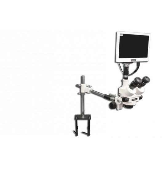 EMZ-5TRH + MA522 + FS + S-4600 + MA151/35/03 + HD1000-LITE-M (WHITE) (7X - 45X) Stand Configuration System, W.D. 93mm (3.66")