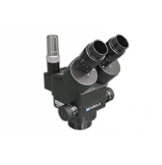 EMZ-8TR/BLACK (0.7x - 4.5x) Trinocular Zoom Stereo Body, Working Distance 104mm