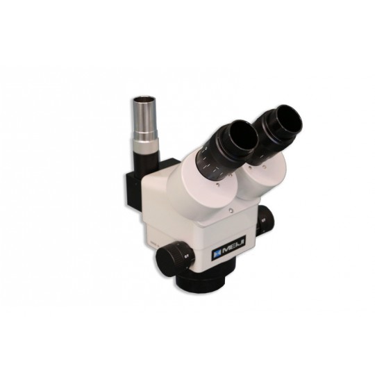 EMZ-8TRUD with Detent (0.7x - 4.5x) Trinocular Zoom Stereo Body, W.D. 93mm with Top Light Port