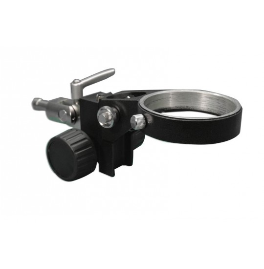 FS/BLACK Coarse Focus Block/Holder with 5/8" bonder pin diameter, 84.2mm Inner Diameter Ring for all EM Series