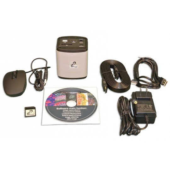 HD1000-LITE Affordable Color HD 5MP CMOS 15FPS/ HDMI/ USB 2.0 Camera/Annotation & Measurement Software