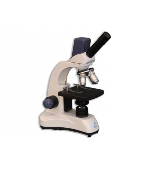 MT-16 LED Monocular Entry-Level Achromat 4X, 10X, 40X, 100X Built-in 1.3 MP USB 2.0 Digital Camera Compound Microscope