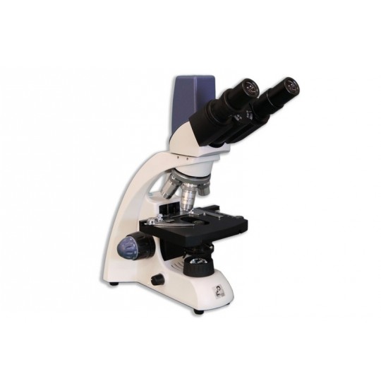 MT-31 LED Binocular Advanced S.Plan 4X, 10X, 40X, 100X Built-in 5 MP USB 2.0 Digital Camera Compound Rechargeable Microscope