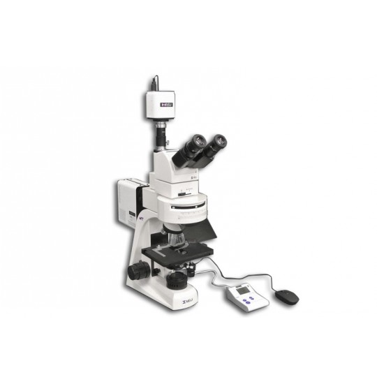MT6300ECW-HD1500MET-AF/0.3 100X-1000X Ergonomic Tilting Trinocular 10° to 50° degrees Epi-Fluorescence Biological Microscope with LED Light Source and HD Auto-focusing Camera (HD1500MET-AF)