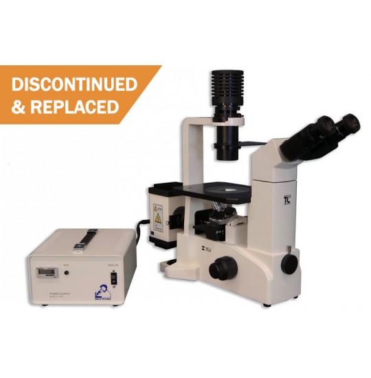 TC-5500 Binocular Halogen/Mercury Inverted Epi-Fluorescense Biological Microscope