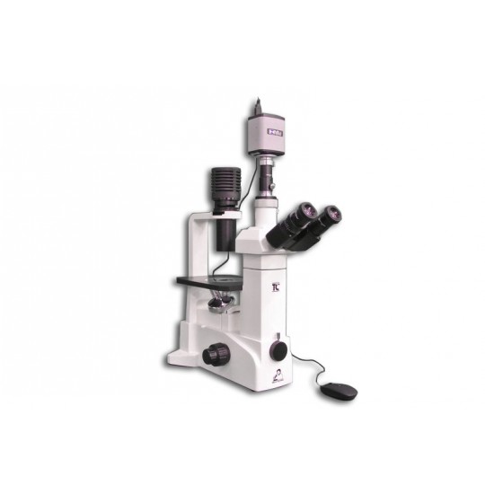 TC-5200-HD1000-LITE/0.3 100X, 200X Trinocular Inverted Brightfield Biological Microscope and HD Camera (HD1000-LITE)