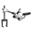 EMZ-13TR + MA502 + FS + S-4600 (WHITE) (10X - 70X) Stand Configuration System, Working Distance: 90mm (3.54")