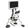 EMZ-13TRH + MA522 + P + MA961C/40 (Cool White) + MA151/35/03 + HD1500TM (10X - 70X) Stand Configuration System, Working Distance: 90mm (3.54")