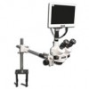 EMZ-5TRH + MA522 + FS + S-4600 + MA151/35/03 + HD1000-LITE-M (WHITE) (7X - 45X) Stand Configuration System, Working Distance: 93mm (3.66")