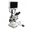EMZ-8TR + MA502 + P + MA151/35/03 + HD1500MET-M (7X - 45X) Stand Configuration System, Working Distance: 104mm (4.09")