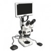 EMZ-8TR + MA502 + P + MA961C/40 (Cool White) + MA151/35/03 + HD1000-LITE-M (7X - 45X) Stand Configuration System, Working Distance: 104mm (4.09")
