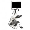 MT5300H-HD1500MET-M/0.3 Halogen 40X-1000X Advanced Biological Trinocular Brightfield Compound Microscope with HD Camera Monitor (HD1500MET-M)