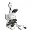 MT6300ECL-HD1500MET/0.3 100X-1000X Ergonomic Tilting Trinocular 10° to 50° degrees Epi-Fluorescence Biological Microscope with LED Light Source and HD Camera (HD1500MET)
