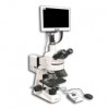 MT6300CL-HD 100X-1000X Trinocular Epi-Fluorescence Biological Microscope with LED Light Source with HD Camera Monitor (HD1000-LITE-M)