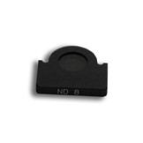 MA198 ND13 Neutral Density Filter 19.5mm in Metal Mount, Fits 25mm Filter Slot