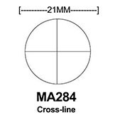 MA284 Cross-line reticle