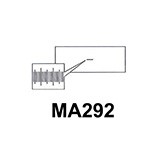 MA292 0.01mm Metal Stage Micrometer