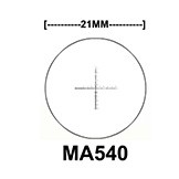 MA540 Cross-line reticle