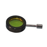 MA756 Y48 Yellow Clear Filter in Lolli-Pop Metal Mount