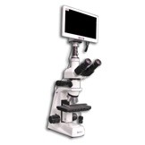 MT7100-HD 50X-500X Halogen Trino Brightfield Metallurgical Microscope with Incident Light Only and HD Camera Monitor (HD1000-LITE-M)