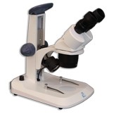 EM-30 LED Binocular Entry-Level Dual 1x,3x Incident and Transmitted Turret Stereo Microscope