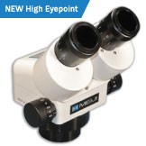 EMZ-5HD -High Eyepoint with Detent (0.7x - 4.5x) Binocular Stereo Zoom Body, Working Distance 3.7" (93mm) (Requires MA522 - 10x High Eyepoint Eyepieces)