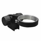 F/BLACK - Black Coarse Focus Block/Holder fits 20mm diameter pole, 84.2mm Inner Diameter Ring for all EM Series