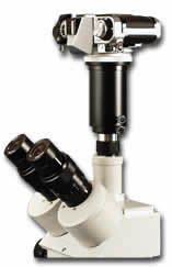 Photo of microscope camera accessory.