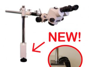 EMZ-8U + MA502 + FS + S-4600, Stereo Zoom Binocular Stand Configuration System, Magnification (0.7X-0.45X), W.D. 104mm (4.1″)