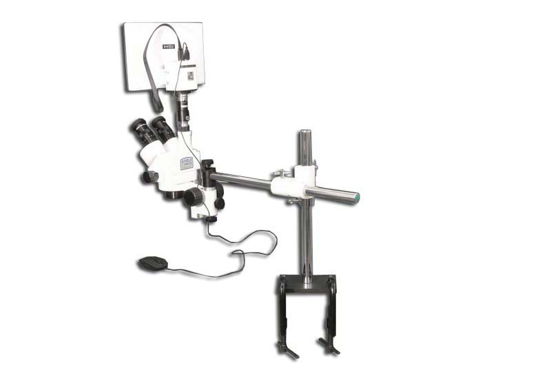 EMZ-5TRH + MA522 + F + S-4500 + MA151/35/03 + HD1500MET-M, Stereo Zoom Trinocular Stand Configuration System, Magnification (7X - 45X), W.D. 93mm (3.66") - Image 6