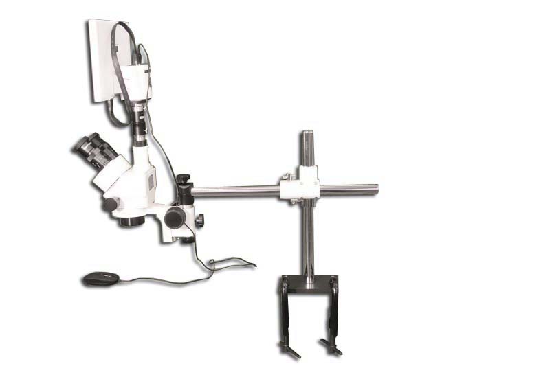 EMZ-5TRH + MA522 + F + S-4500 + MA151/35/03 + HD1500MET-M, Stereo Zoom Trinocular Stand Configuration System, Magnification (7X - 45X), W.D. 93mm (3.66") - Image 7