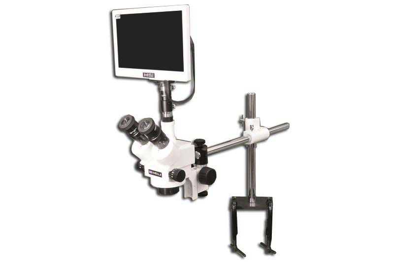 EMZ-5TRH + MA522 + F + S-4500 + MA151/35/03 + HD1500MET-M, Stereo Zoom Trinocular Stand Configuration System, Magnification (7X - 45X), W.D. 93mm (3.66") - Image 8