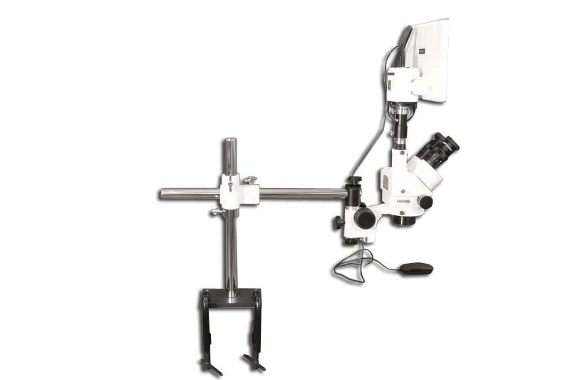 EMZ-5TRH + MA522 + F + S-4500 + MA151/35/03 + HD1500MET-M, Stereo Zoom Trinocular Stand Configuration System, Magnification (7X - 45X), W.D. 93mm (3.66") - Image 3